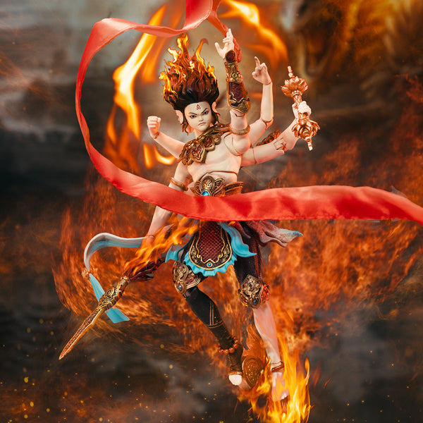 [PRE-ORDER DEPOSIT ONLY]  Fancy Realm Fengshen-Nezha 1/12 Scale Action Figure : 4 Choices